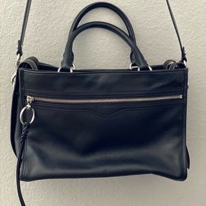 Rebecca Minkoff Leather Satchel, Black